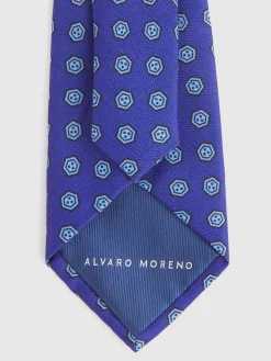 Corbatas|Corbatas-Alvaro Moreno CORBATA PRINTED Azul