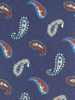 Corbatas|Corbatas-Alvaro Moreno CORBATA PRINTED Azul Marino