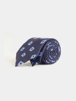 Corbatas|Corbatas-Alvaro Moreno CORBATA PRINTED Azul Marino