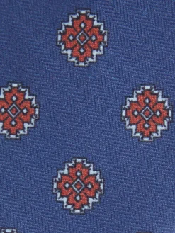 Corbatas|Corbatas-Alvaro Moreno CORBATA PRINTED Azul Marino