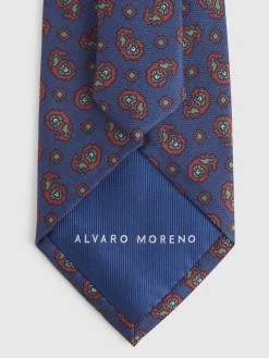 Corbatas|Corbatas-Alvaro Moreno CORBATA PRINTED Azul Marino