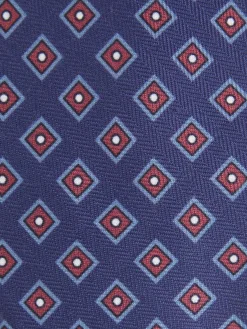 Corbatas|Corbatas-Alvaro Moreno CORBATA PRINTED Azul Marino