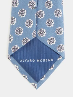 Corbatas|Corbatas-Alvaro Moreno CORBATA PRINTED Celeste
