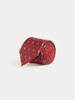 Corbatas|Corbatas-Alvaro Moreno CORBATA PRINTED Rojo