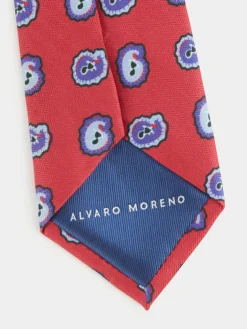 Corbatas|Corbatas-Alvaro Moreno CORBATA PRINTED Rojo