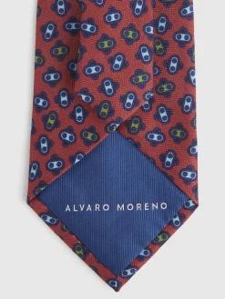 Corbatas|Corbatas-Alvaro Moreno CORBATA PRINTED Rojo