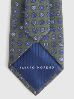 Corbatas|Corbatas-Alvaro Moreno CORBATA PRINTED Verde