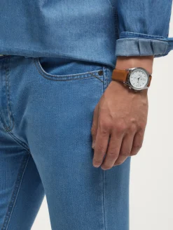 Vaqueros-Alvaro Moreno DENIM REGULAR Azul