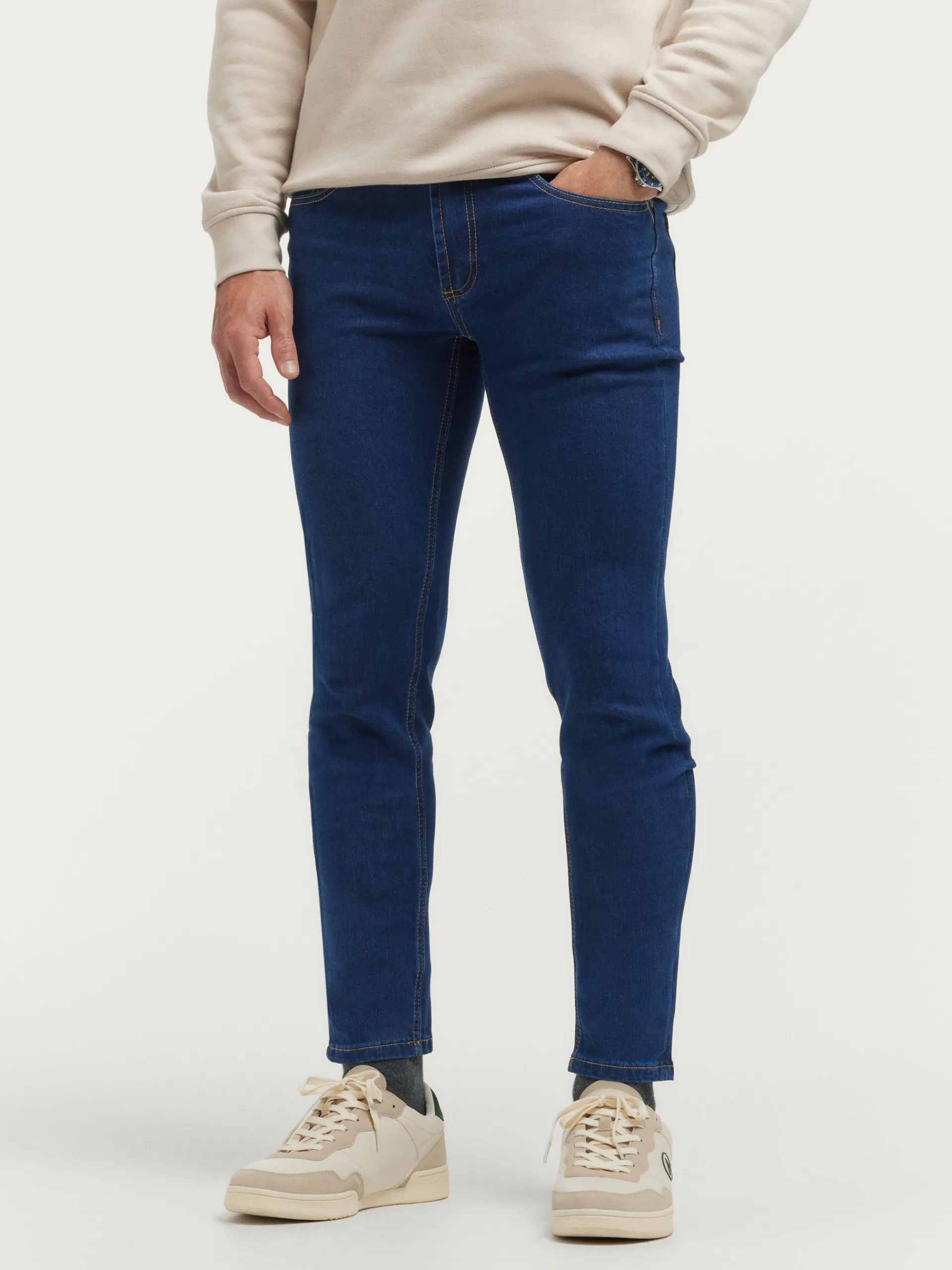 Vaqueros-Alvaro Moreno DENIM SKINNY Azul Marino