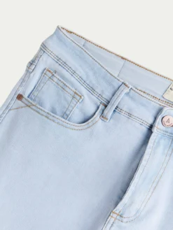 Vaqueros-Alvaro Moreno DENIM SLIM BASICO Celeste