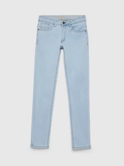 Vaqueros-Alvaro Moreno DENIM SLIM BASICO Celeste