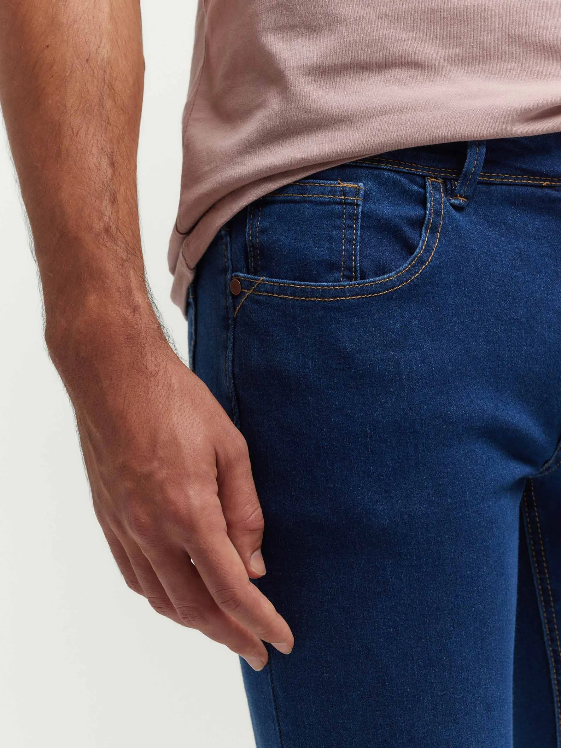 Vaqueros-Alvaro Moreno DENIM SUPER SKINNY Azul Marino