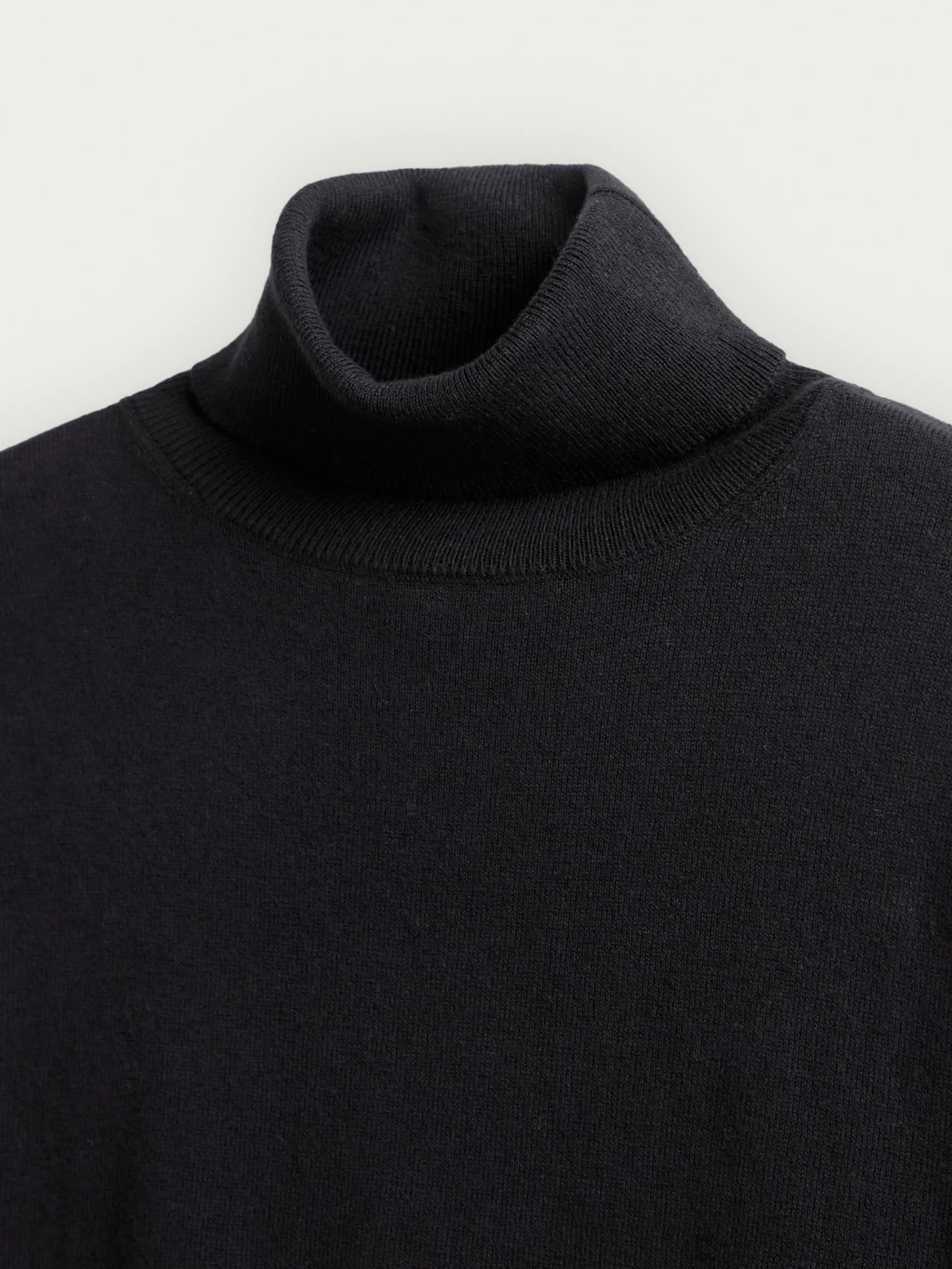 Jerséis-Alvaro Moreno JERSEY ROLL COLLAR Negro