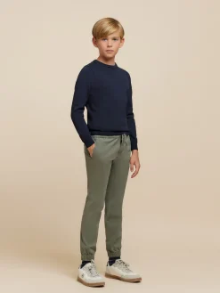 Jerséis-Alvaro Moreno JERSEY ROUND NECK KIDS Azul Marino