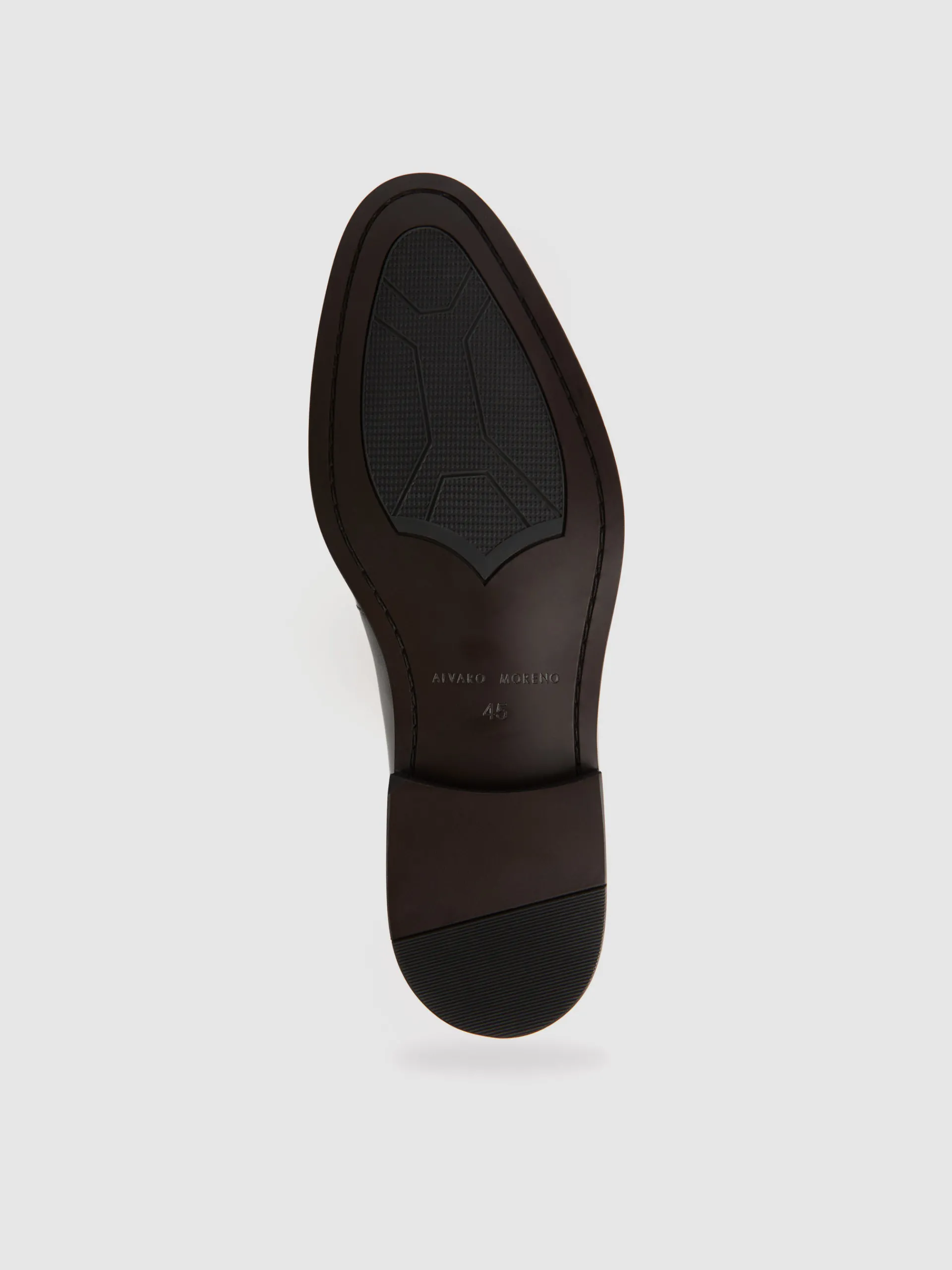 Vestir-Alvaro Moreno MOCASIN ANTIFAZ BORLAS Negro