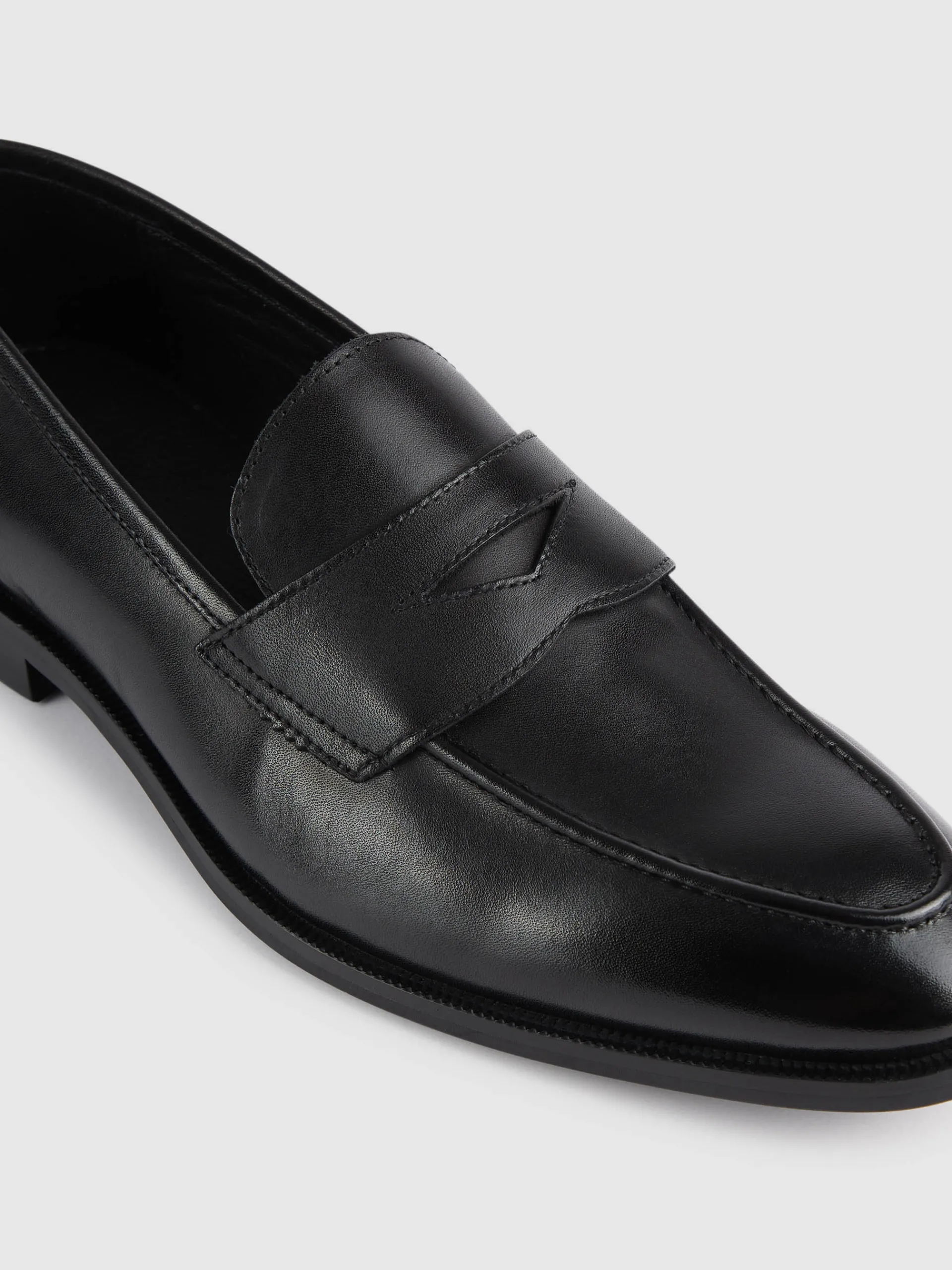 Vestir-Alvaro Moreno MOCASIN PIEL Negro