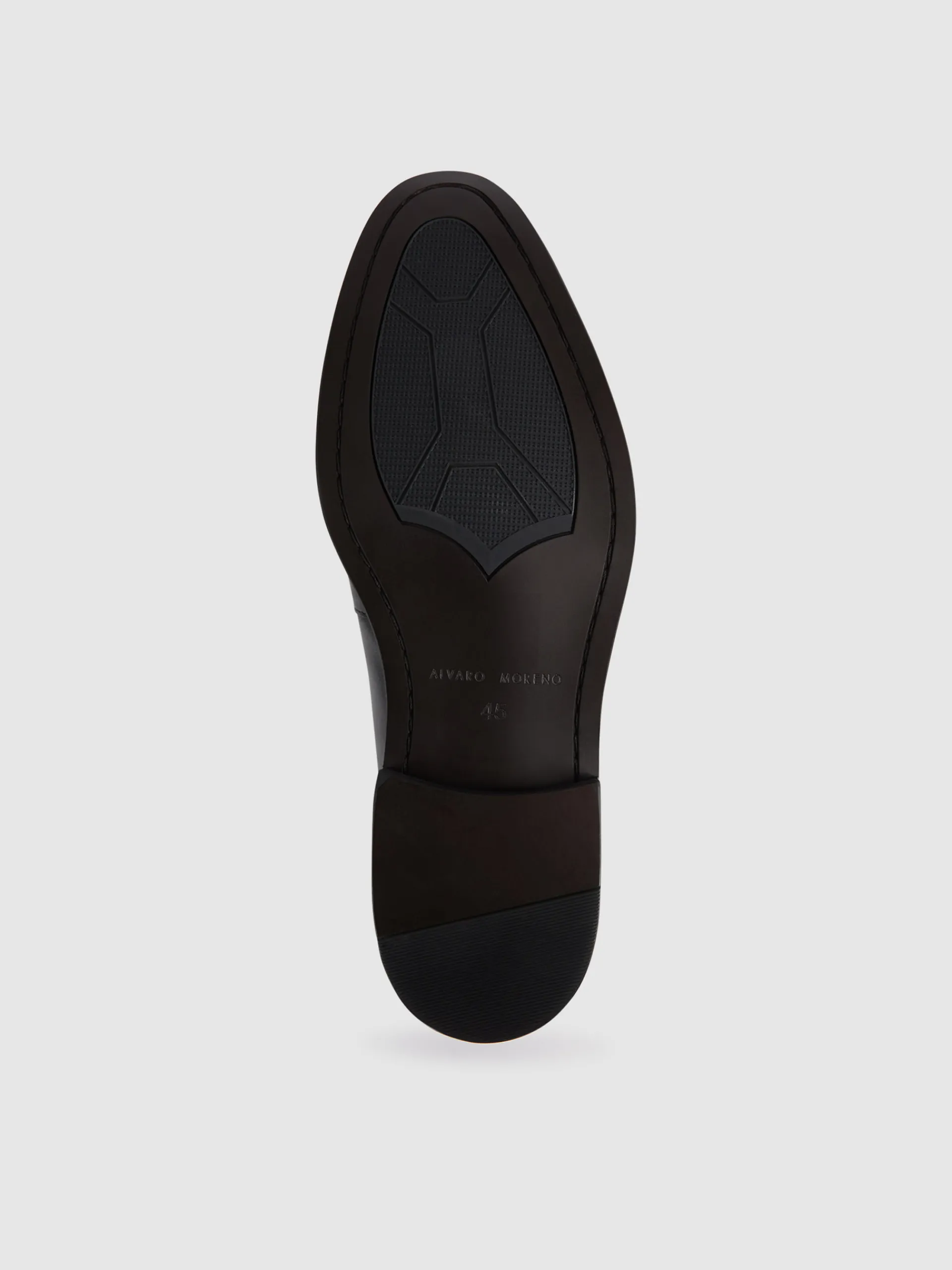 Vestir-Alvaro Moreno MOCASIN PIEL Negro