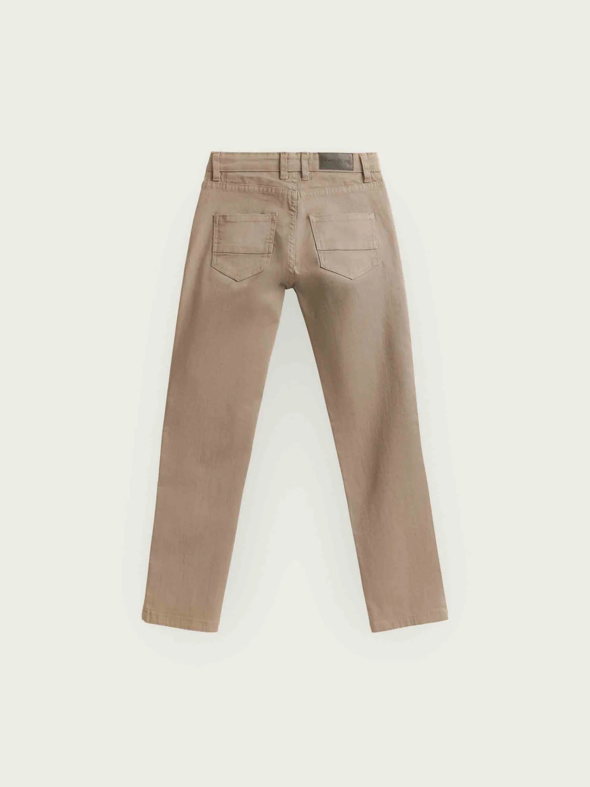 Pantalones-Alvaro Moreno PANTALON 5 POCKETS KIDS Camel