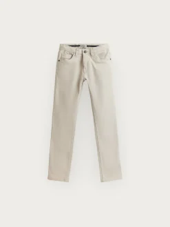 Pantalones-Alvaro Moreno PANTALON 5 POCKETS KIDS Crudo