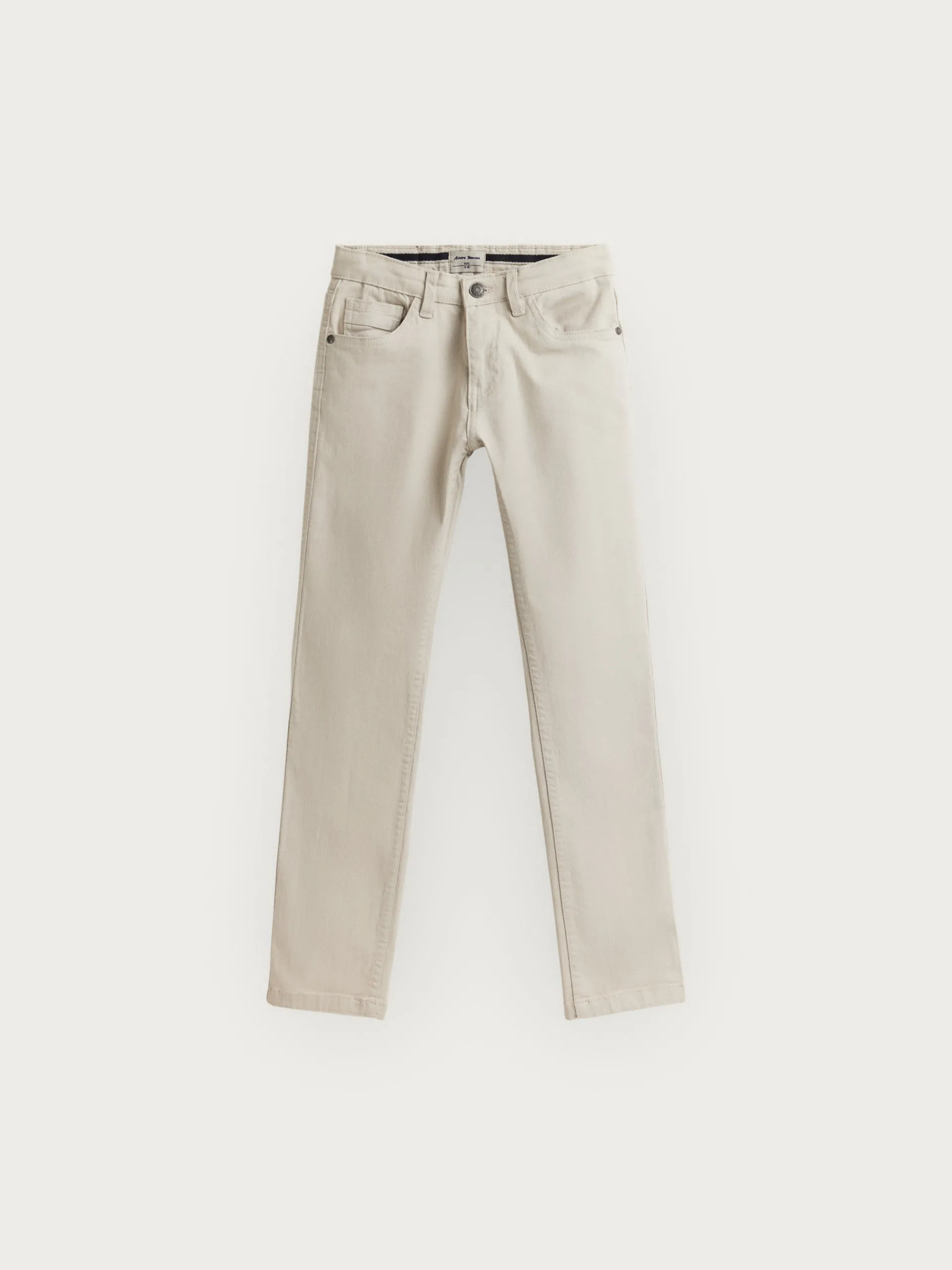 Pantalones-Alvaro Moreno PANTALON 5 POCKETS KIDS Crudo