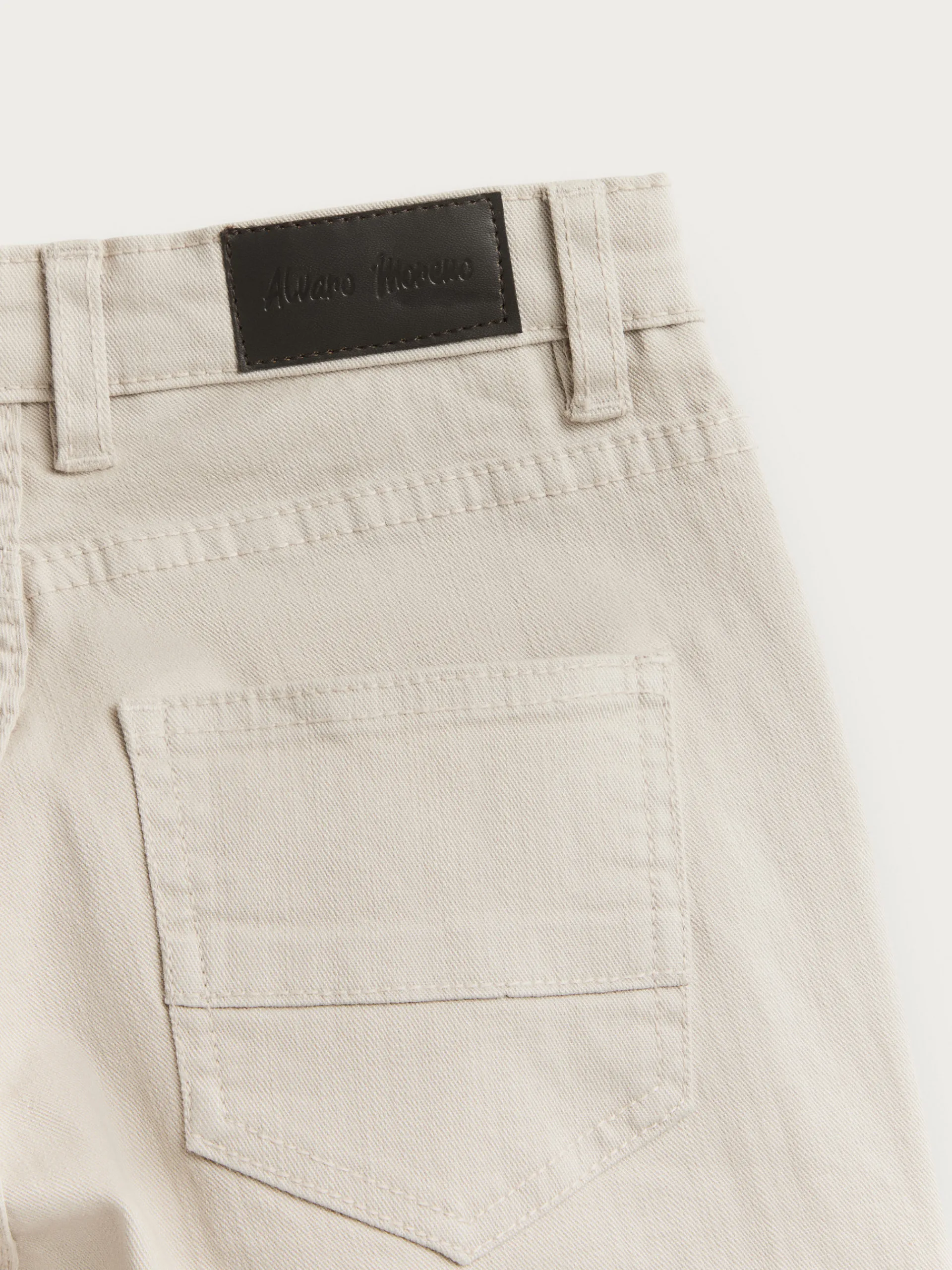 Pantalones-Alvaro Moreno PANTALON 5 POCKETS KIDS Crudo
