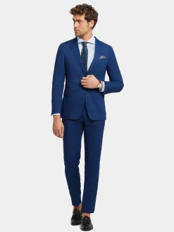 Trajes|Trajes-Alvaro Moreno PANTALON BIRDEYE Azul