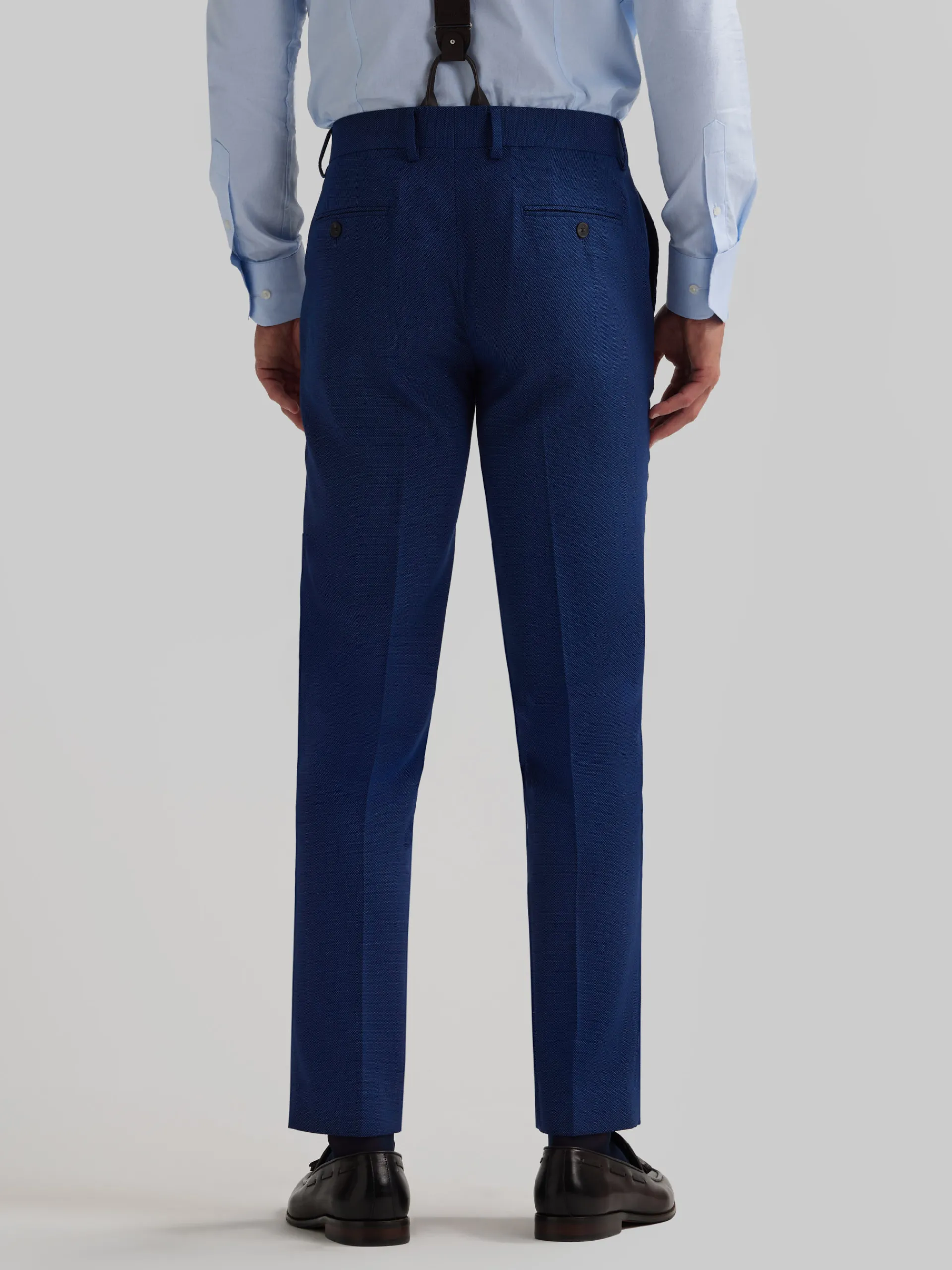 Trajes|Trajes-Alvaro Moreno PANTALON BIRDEYE Azul