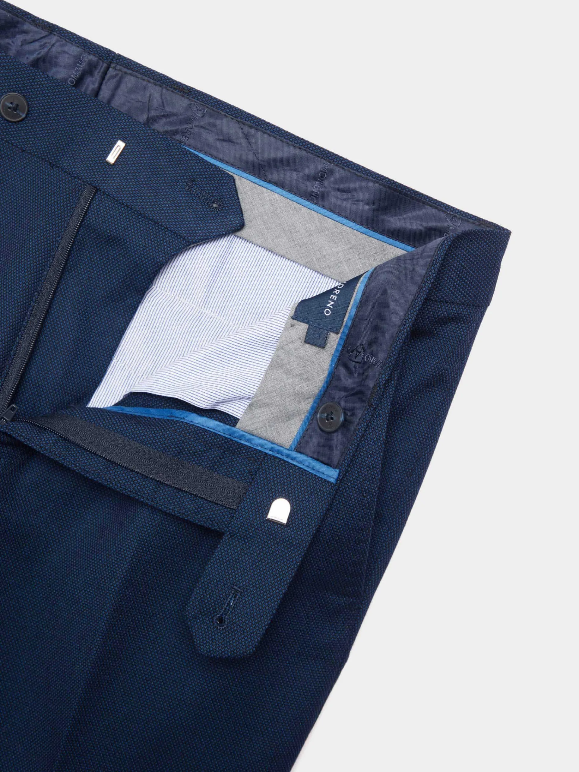 Trajes|Trajes-Alvaro Moreno PANTALON BIRDEYE Azul Marino