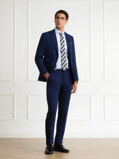 Trajes|Trajes-Alvaro Moreno PANTALON BIRDEYE Azul Marino