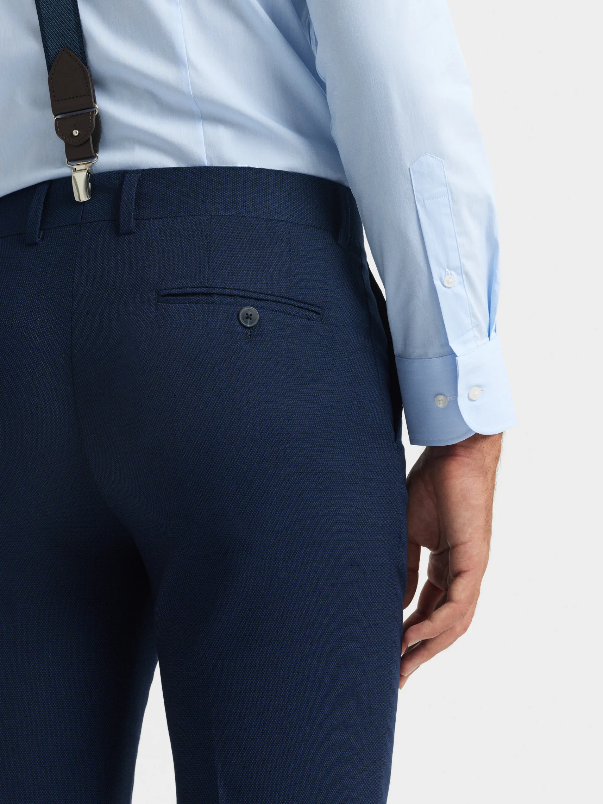 Trajes|Trajes-Alvaro Moreno PANTALON BIRDEYE Azul Marino