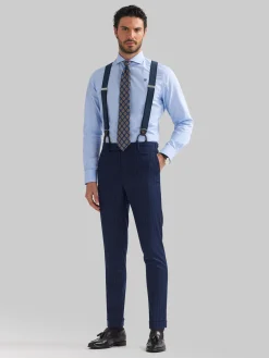 Trajes|Trajes-Alvaro Moreno PANTALON CAPO DIPLO Azul Marino