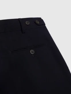 Trajes|Trajes-Alvaro Moreno PANTALON CAPO PLAIN Azul Marino