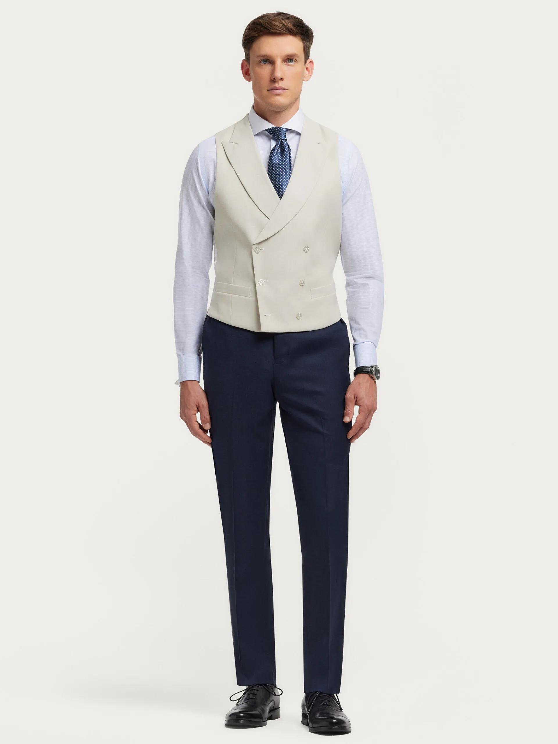 Chaqués|Chaqués-Alvaro Moreno PANTALON CHAQUE WEDDING Azul Marino