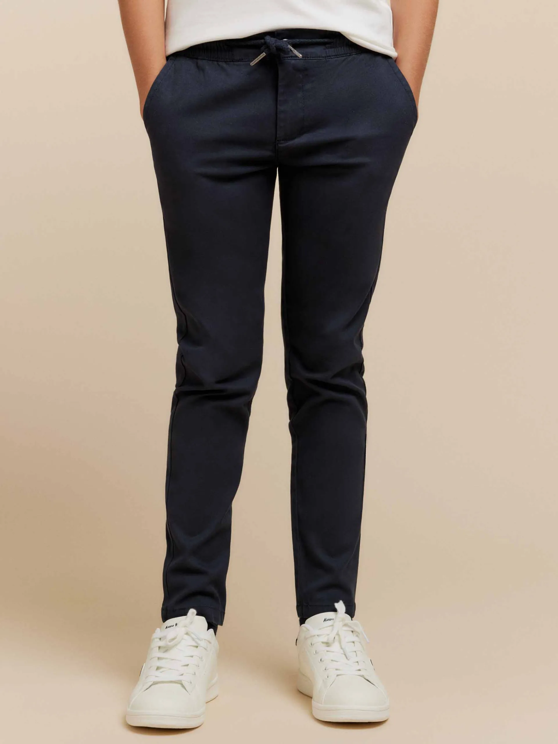 Pantalones-Alvaro Moreno PANTALON DALTON KIDS Azul Marino
