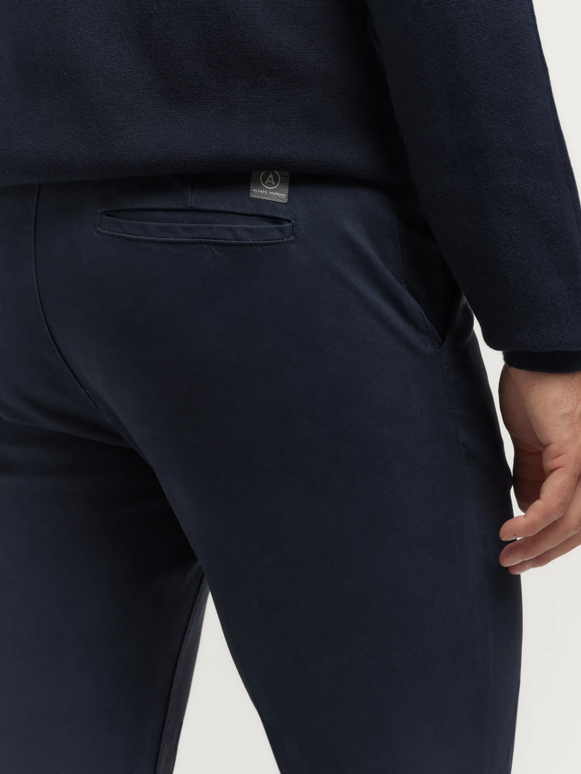 Chino-Alvaro Moreno PANTALON ELVIS Azul Marino