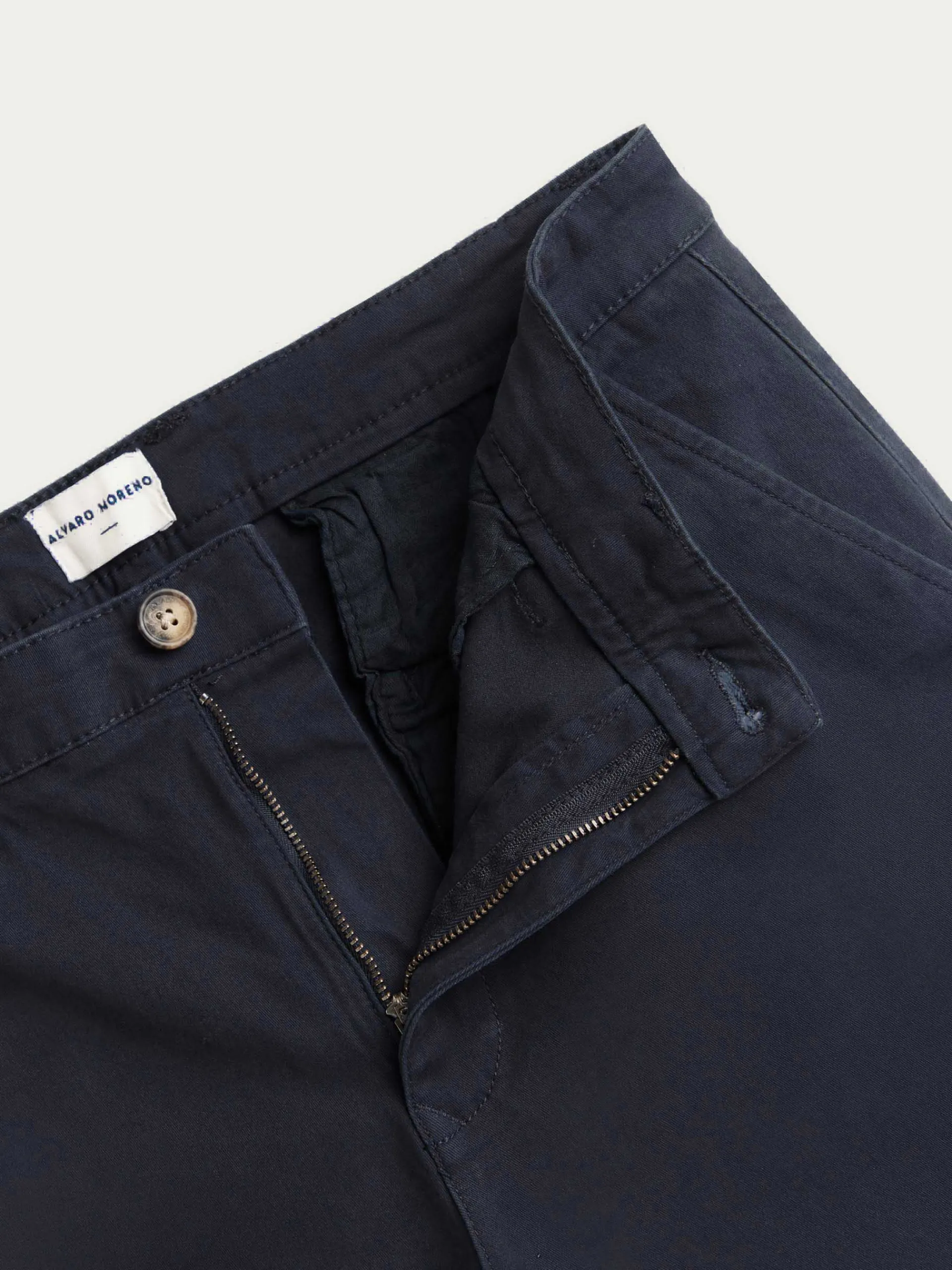 Chino-Alvaro Moreno PANTALON ELVIS Azul Marino