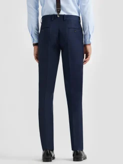 Trajes|Trajes-Alvaro Moreno PANTALON FIL A FIL Azul Marino