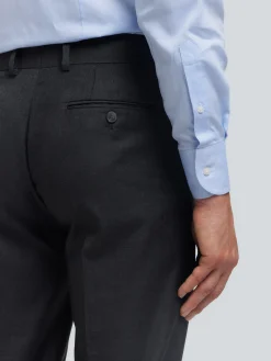 Trajes|Trajes-Alvaro Moreno PANTALON FIL A FIL CRUZADO Gris