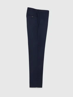 Trajes|Trajes-Alvaro Moreno PANTALON FIL A FIL CRUZADO Azul Marino