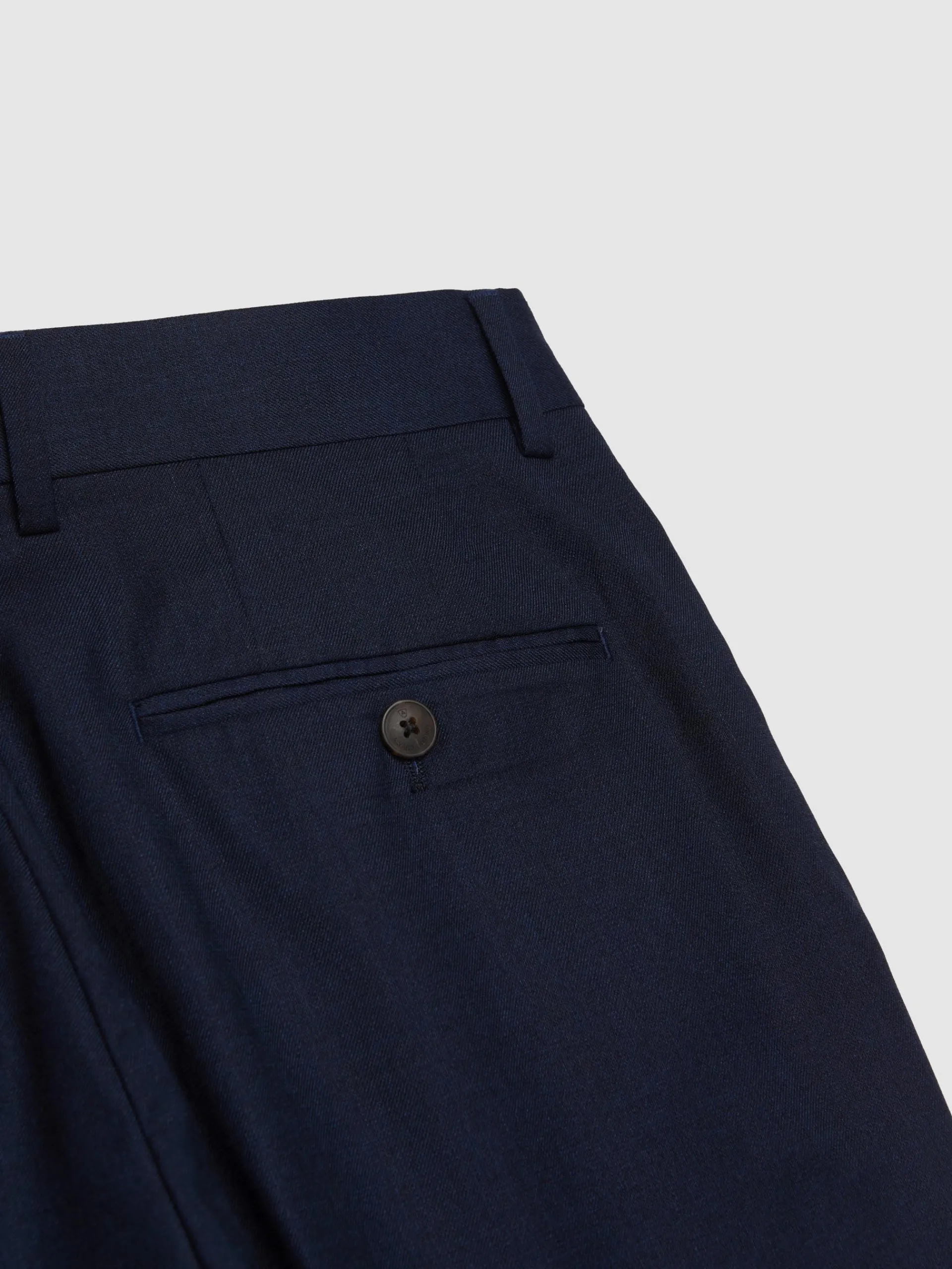 Trajes|Trajes-Alvaro Moreno PANTALON FIL A FIL CRUZADO Azul Marino