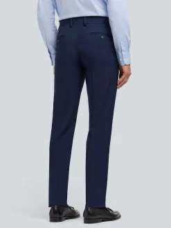 Trajes|Trajes-Alvaro Moreno PANTALON MICRO BIRD Azul Marino