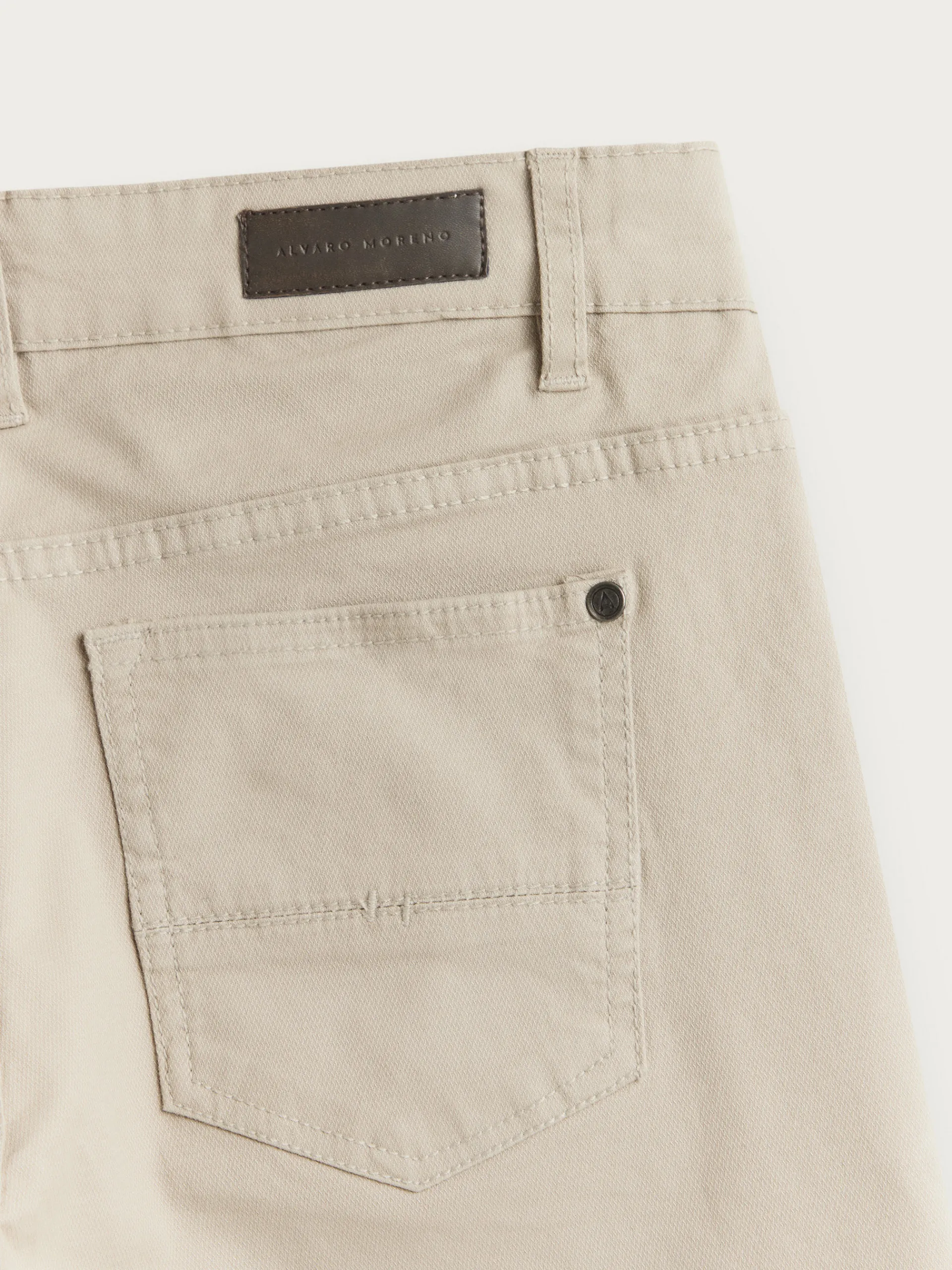 Casual-Alvaro Moreno PANTALON MICRO 5PKT Piedra
