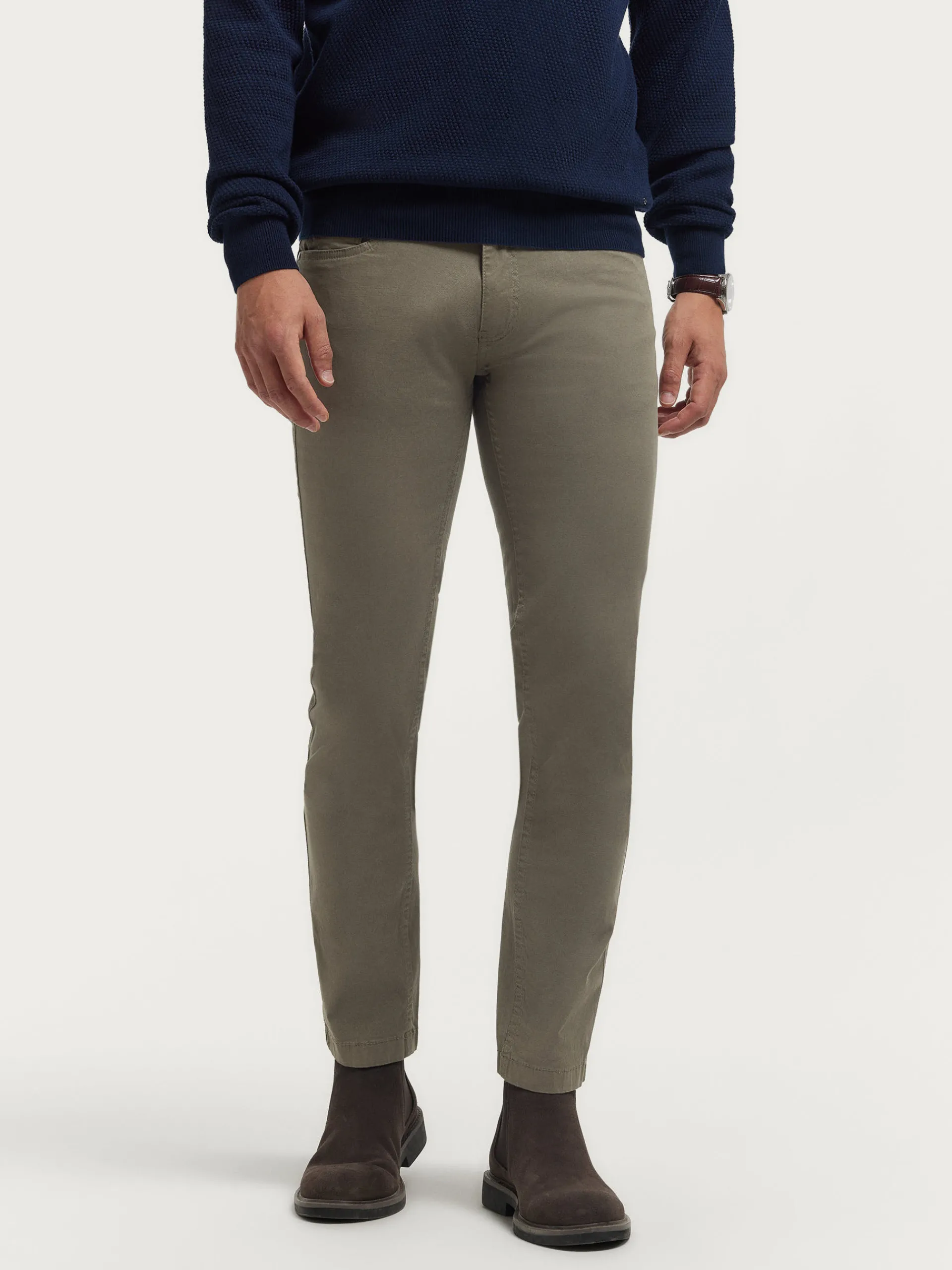 Casual-Alvaro Moreno PANTALON MICRO 5PKT Verde