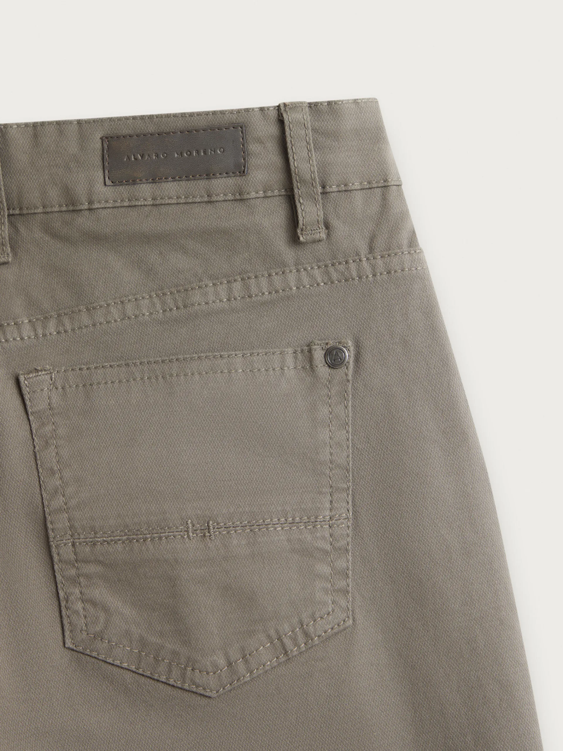 Casual-Alvaro Moreno PANTALON MICRO 5PKT Verde