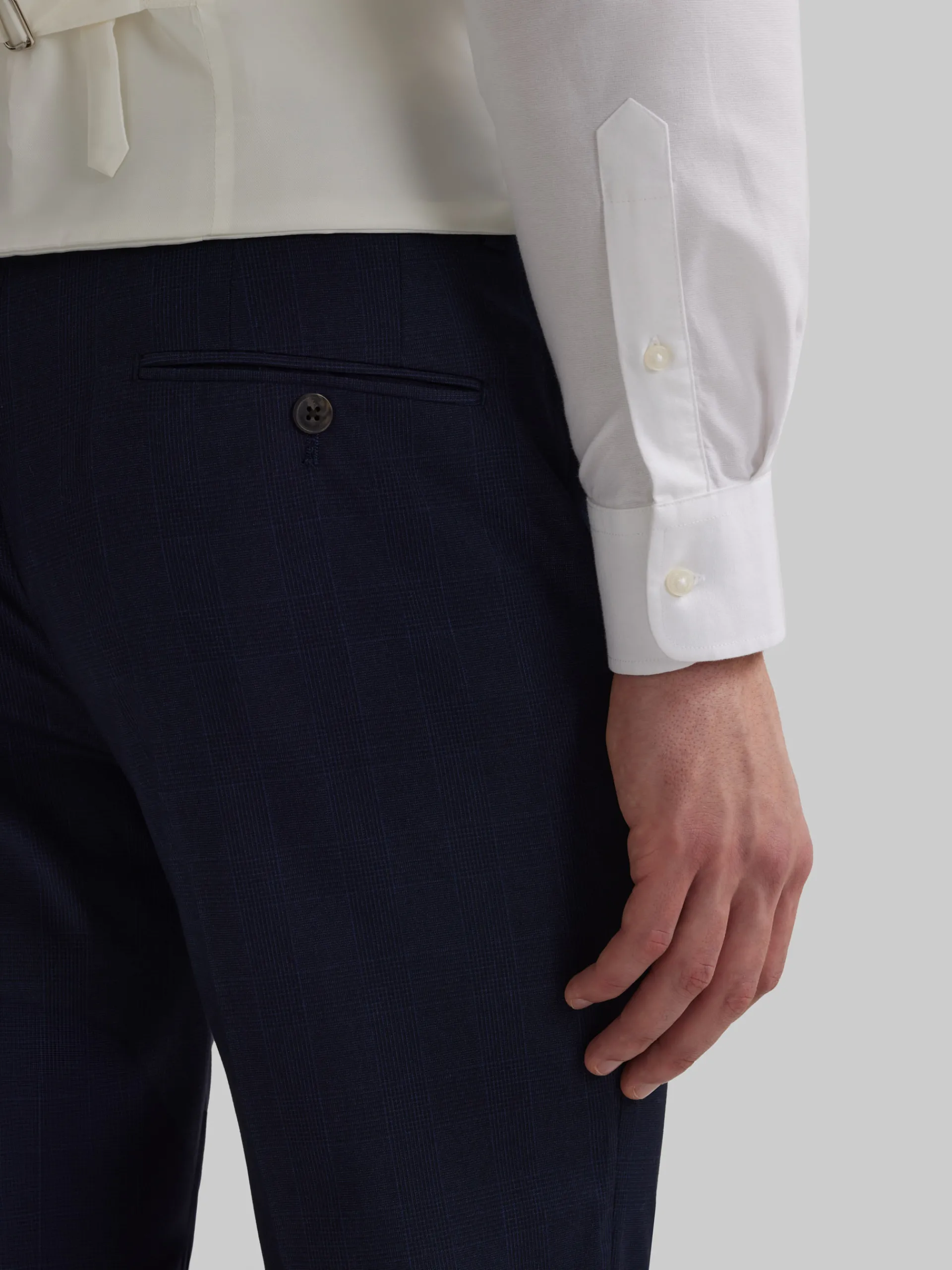 Trajes|Trajes-Alvaro Moreno PANTALON MILANO GALES Azul Marino