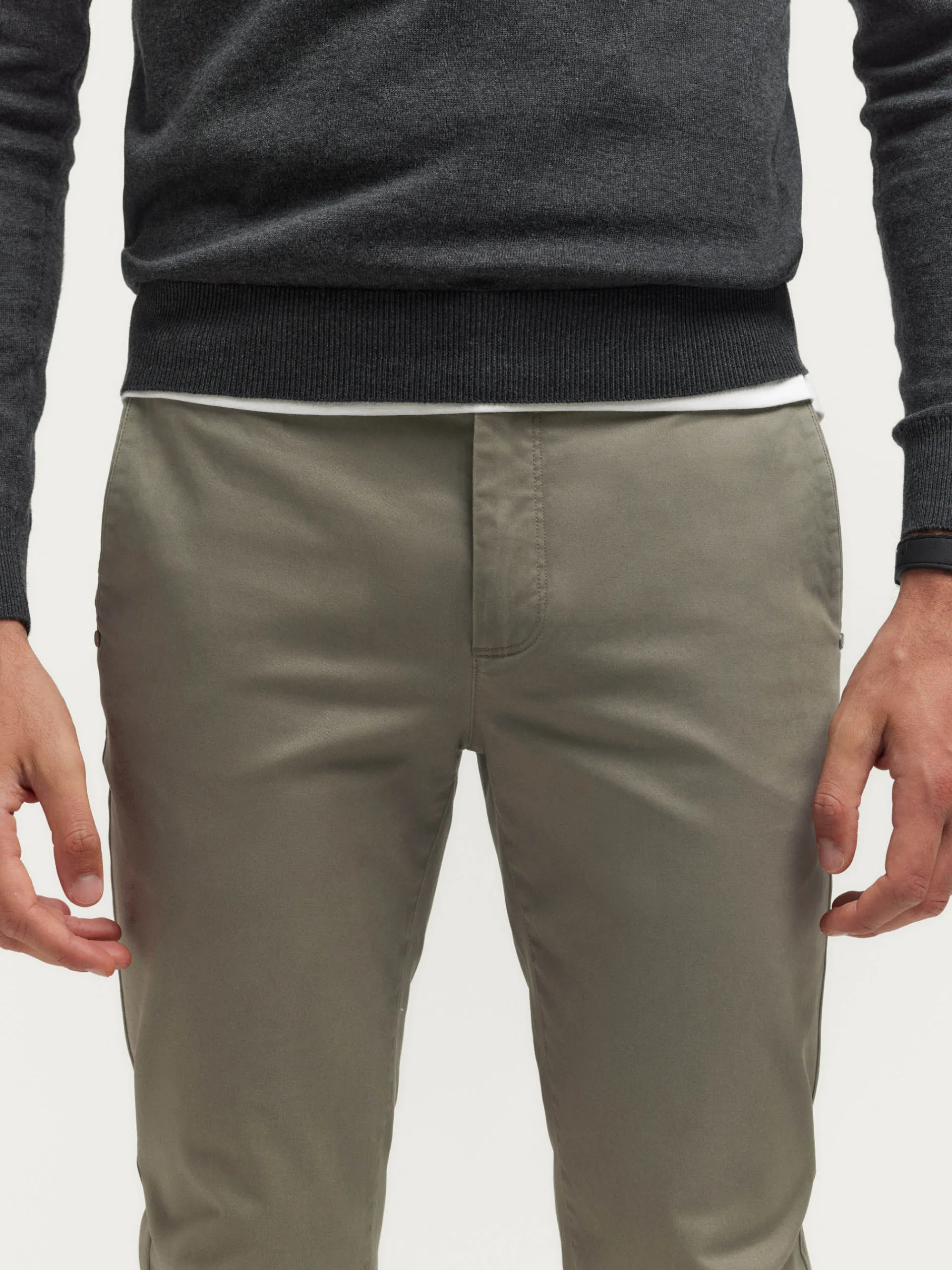 Teen|Chino-Alvaro Moreno PANTALON SLOT Verde