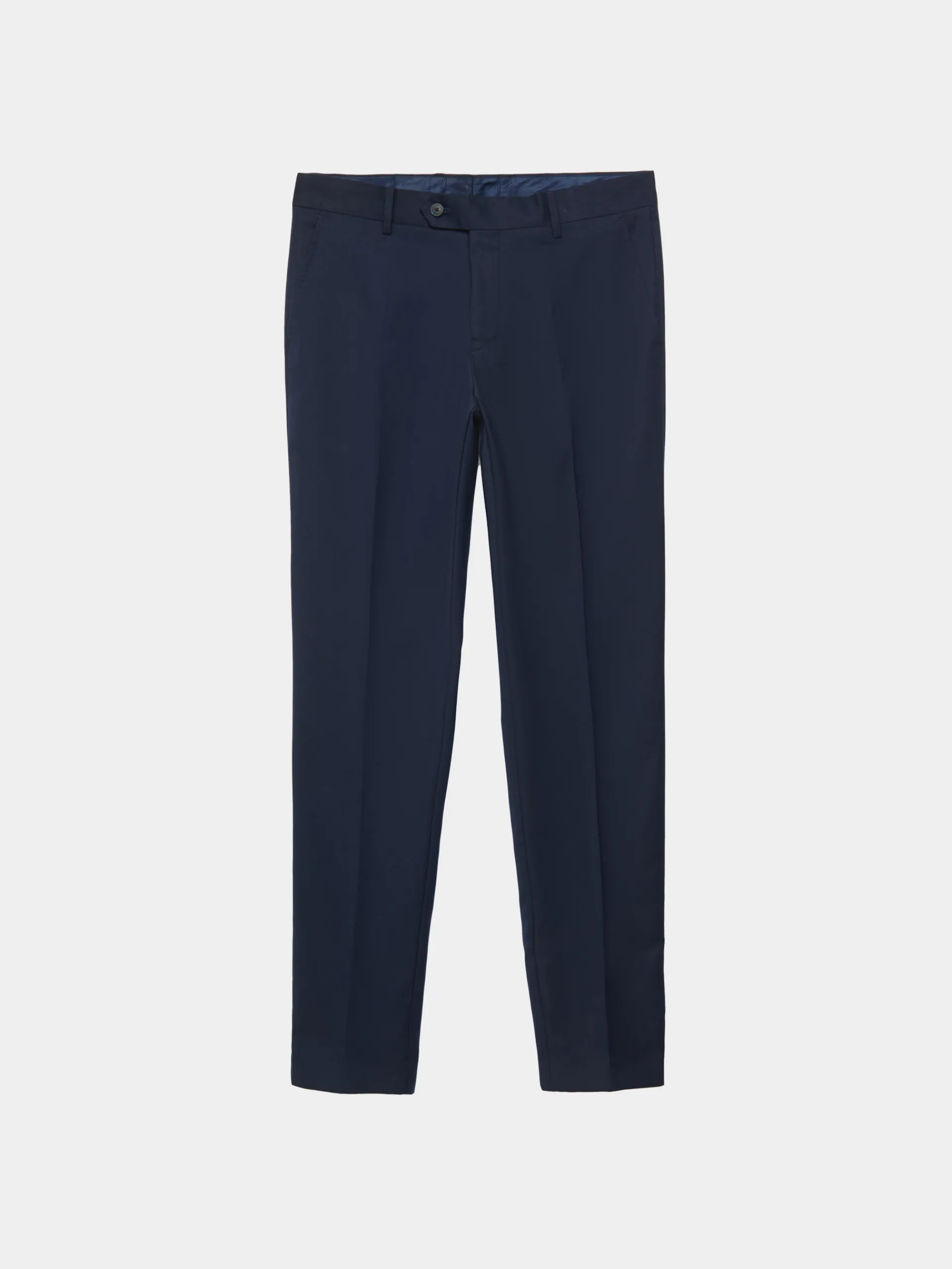 Trajes|Trajes-Alvaro Moreno PANTALON TWILL CRUZADO Azul Marino