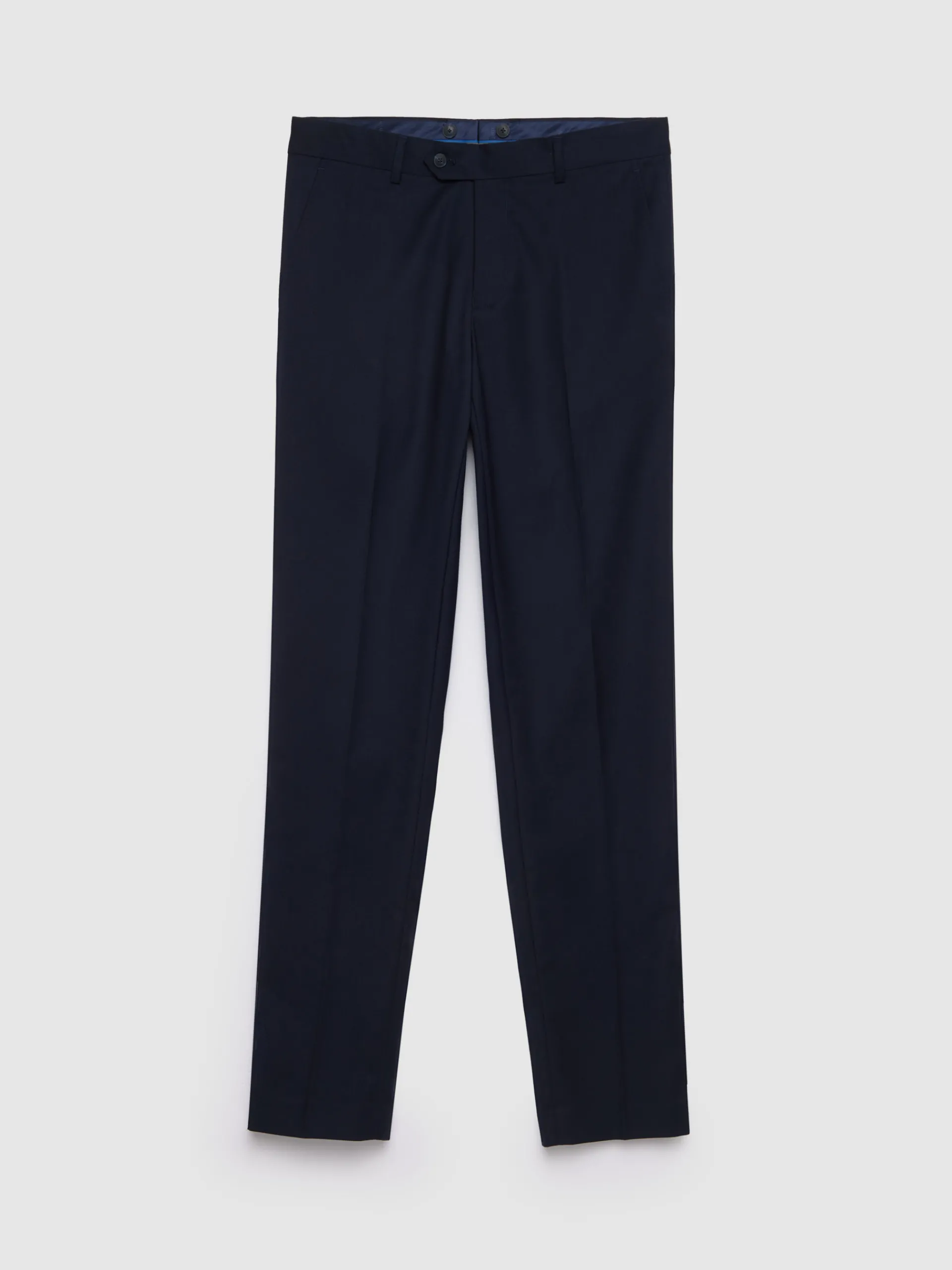 Trajes|Trajes-Alvaro Moreno PANTALON TWILL CRUZADO Azul Marino