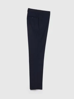 Trajes|Trajes-Alvaro Moreno PANTALON TWILL CRUZADO Azul Marino