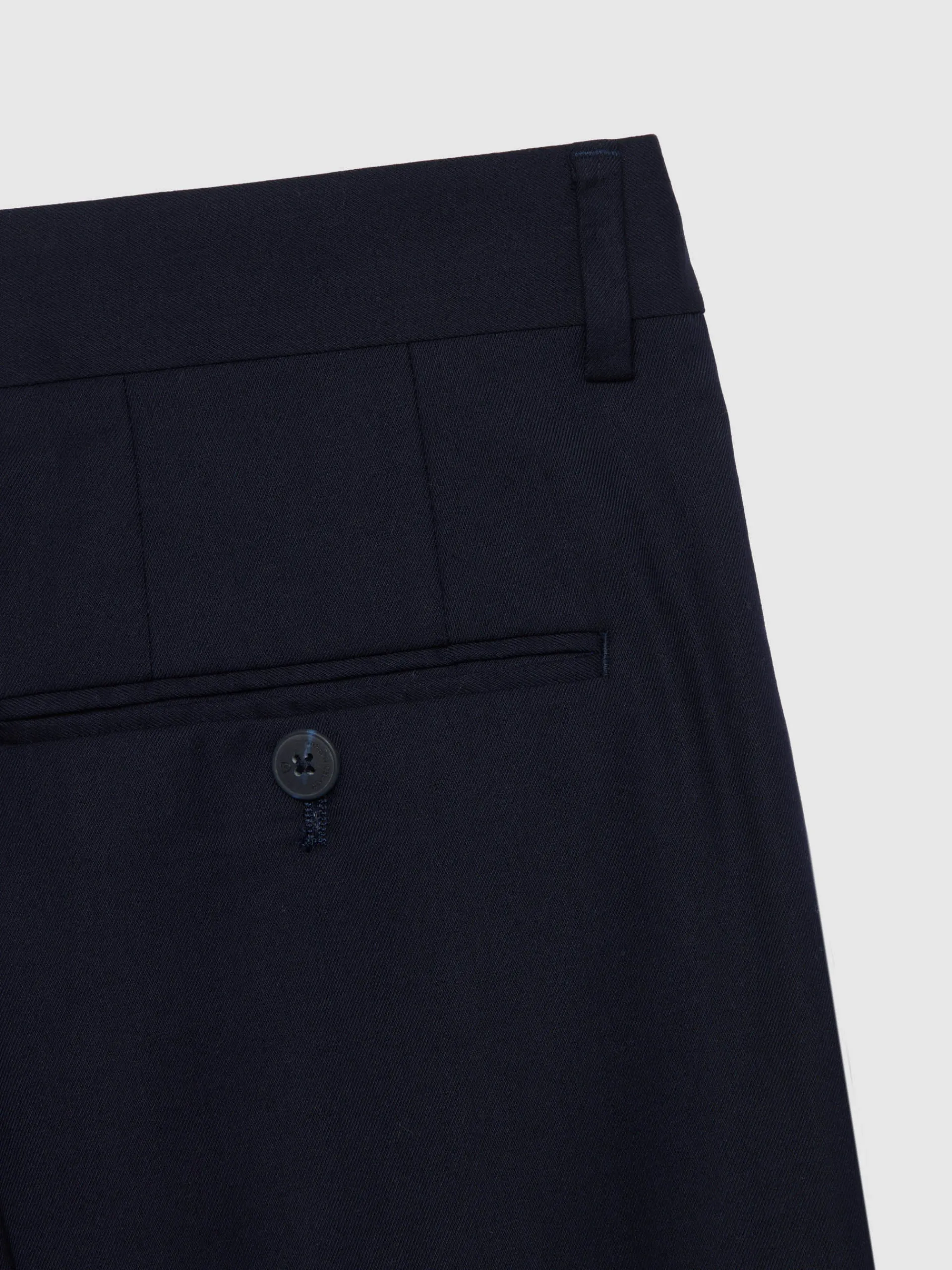 Trajes|Trajes-Alvaro Moreno PANTALON TWILL CRUZADO Azul Marino